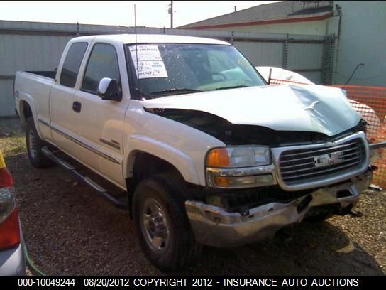 2001 GMC Sierra K2500 Hd VIN: 1GTHK29171E315676 Lot: 10049244