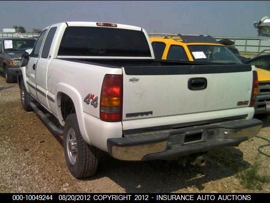 2001 GMC Sierra K2500 Hd VIN: 1GTHK29171E315676 Lot: 10049244