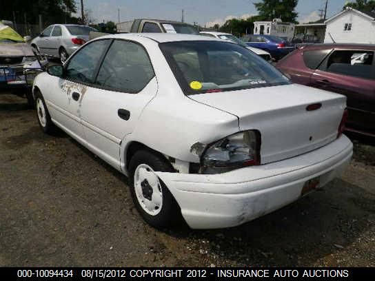 1995 Dodge Neon Highline VIN: 1B3ES47C9SD140990 Lot: 10094434