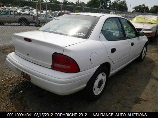 1995 Dodge Neon Highline VIN: 1B3ES47C9SD140990 Lot: 10094434