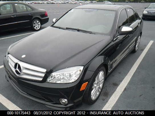 2009 Mercedes-Benz C300 300 VIN: WDDGF54X99R062058 Lot: 10175443