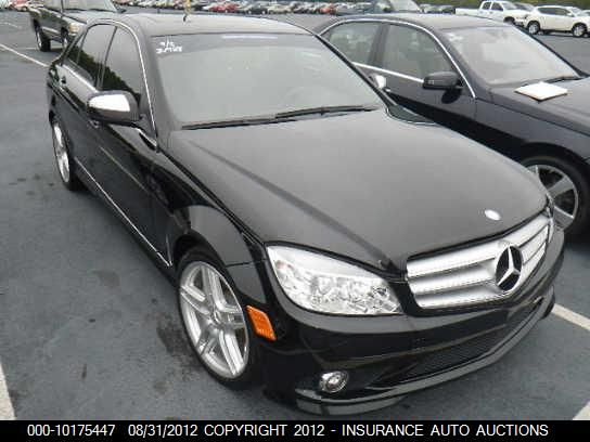 2009 Mercedes-Benz C300 300 VIN: WDDGF54X19R079744 Lot: 10175447