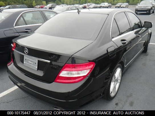 2009 Mercedes-Benz C300 300 VIN: WDDGF54X19R079744 Lot: 10175447