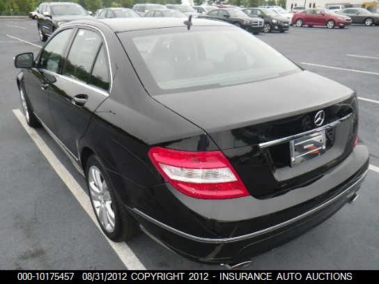 2009 Mercedes-Benz C300 300 VIN: WDDGF54X79R043623 Lot: 10175457