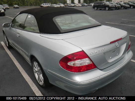 2008 Mercedes-Benz Clk350 350 VIN: WDBTK56F38T094738 Lot: 10175489