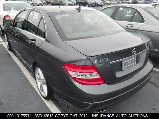 2009 Mercedes-Benz C350 VIN: WDDGF56XX9R052670 Lot: 10175531