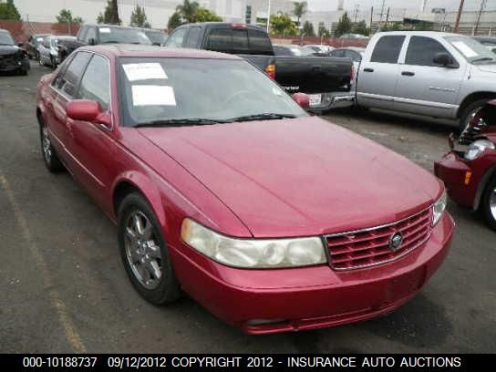 1G6KY54921U267385 2001 Cadillac Seville Sts