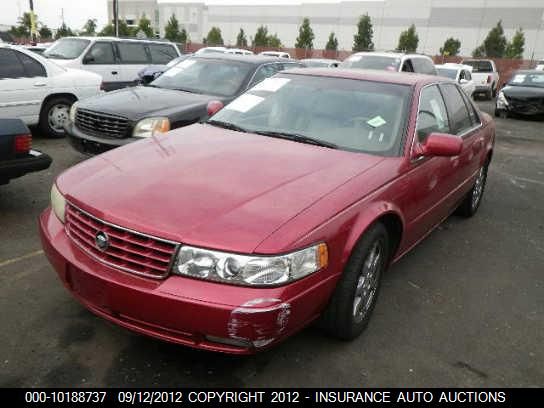 1G6KY54921U267385 2001 Cadillac Seville Sts