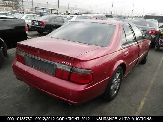 2001 Cadillac Seville Sts VIN: 1G6KY54921U267385 Lot: 10188737