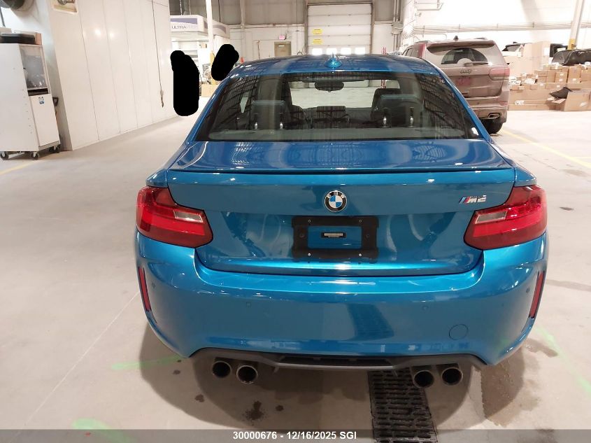 2016 BMW M2 VIN: WBS1H9C56GV786224 Lot: 30000676