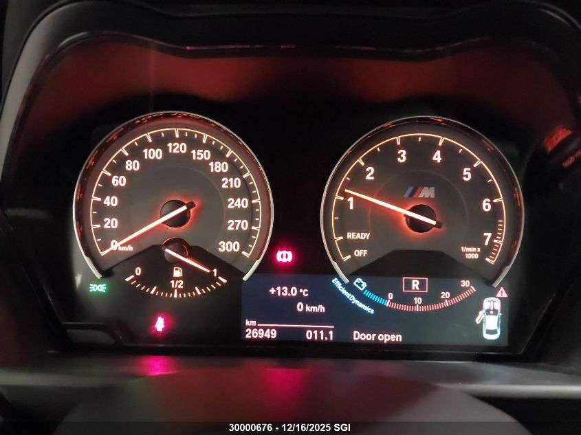 2016 BMW M2 VIN: WBS1H9C56GV786224 Lot: 30000676