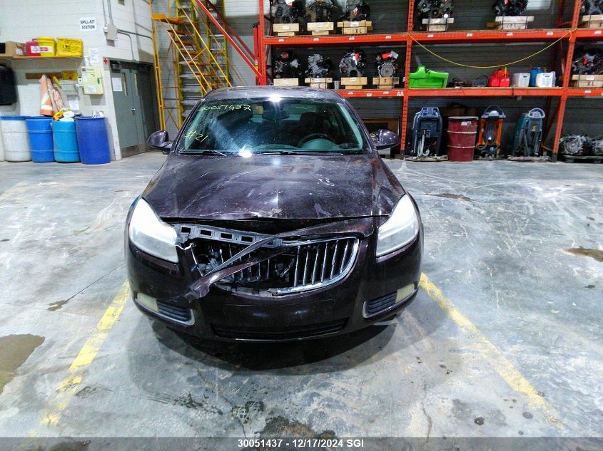 2011 Buick Regal Cxl VIN: W04GP5EC6B1139180 Lot: 30051437