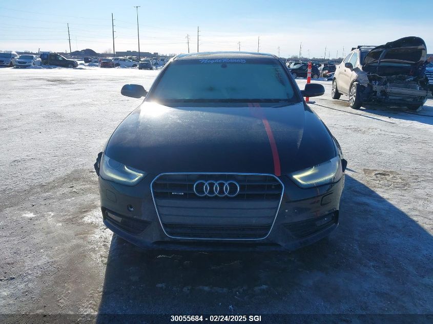 2013 Audi A4 Premium VIN: WAUBFCFL2DN033503 Lot: 30055684