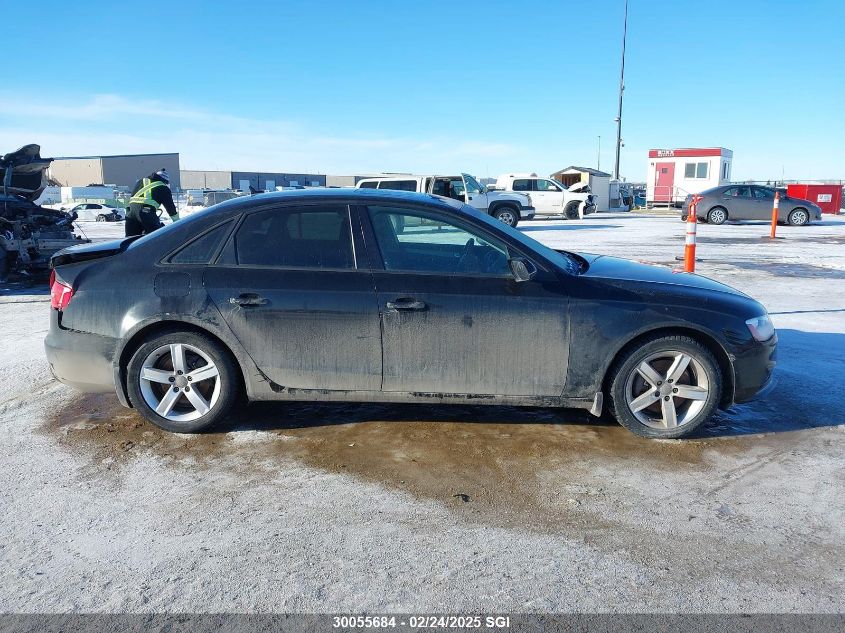 2013 Audi A4 Premium VIN: WAUBFCFL2DN033503 Lot: 30055684