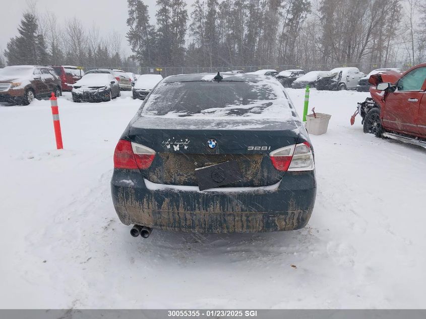 2008 BMW 3 Series VIN: WBAVA33508K054181 Lot: 30055355