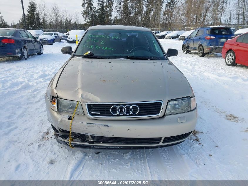 1999 Audi A4 1.8T Quattro VIN: WAUCB28DXXA069838 Lot: 30056644