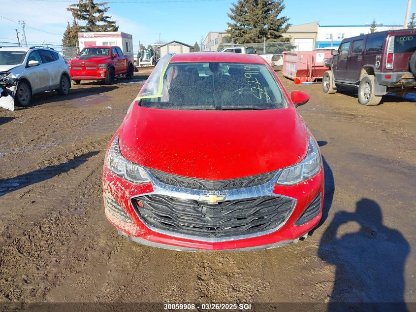 2019 Chevrolet Cruze VIN: 3G1BC6SM3KS522919 Lot: 30059908