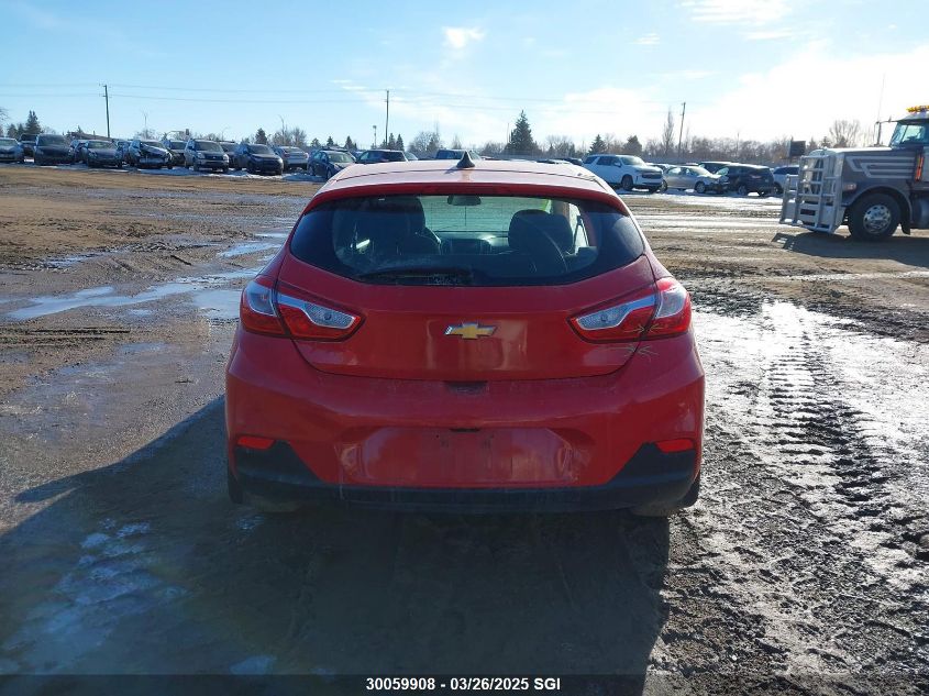 2019 Chevrolet Cruze VIN: 3G1BC6SM3KS522919 Lot: 30059908
