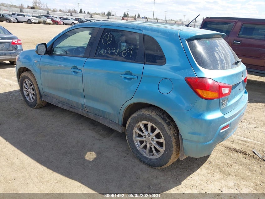 Vin: ja4aj3au2bz600788, lot: 20093005, mitsubishi rvr se 20113