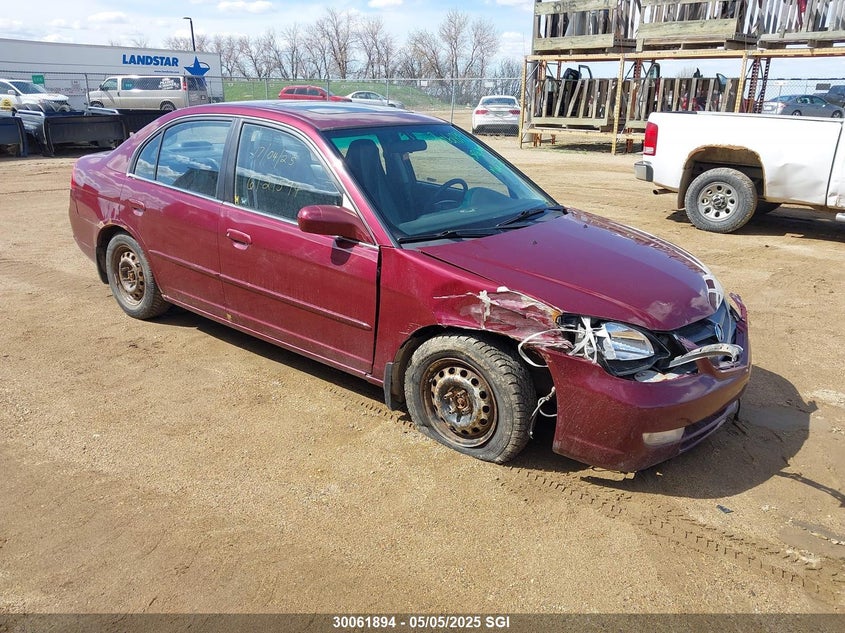 2003 Acura 1.7El Premium VIN: 2HHES368X3H002494 Lot: 30061894