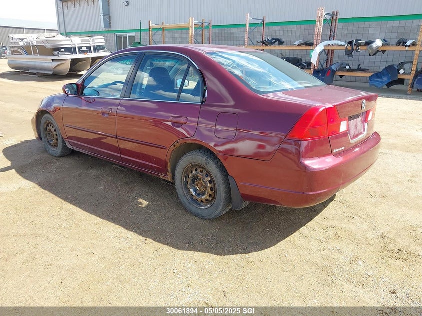 2003 Acura 1.7El Premium VIN: 2HHES368X3H002494 Lot: 30061894