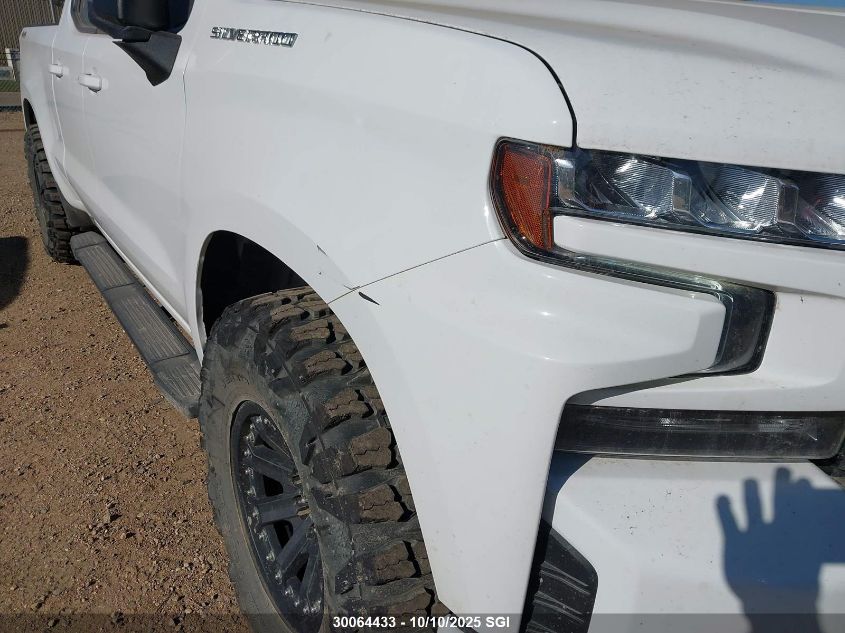 2019 Chevrolet Silverado K1500 Rst VIN: 1GCRYEED4KZ241132 Lot: 30064433