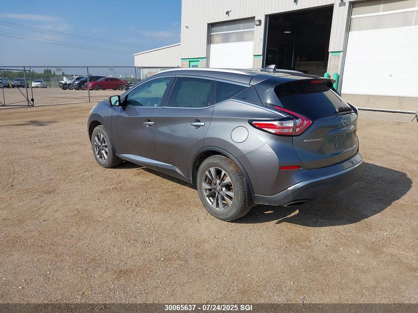 2017 Nissan Murano S/Sl/Sv/Platinum VIN: 5N1AZ2MH4HN179837 Lot: 30065637
