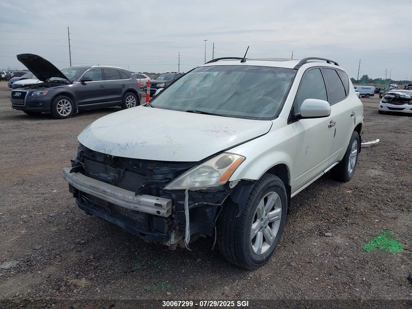 2007 Nissan Murano Sl/Se/S VIN: JN8AZ08W97W608615 Lot: 30067299