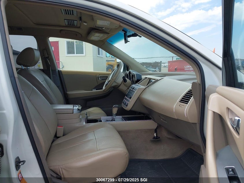 2007 Nissan Murano Sl/Se/S VIN: JN8AZ08W97W608615 Lot: 30067299