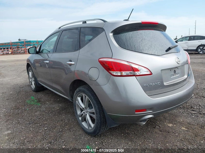 2011 Nissan Murano S/Sl/Le VIN: JN8AZ1MW2BW173196 Lot: 30067478