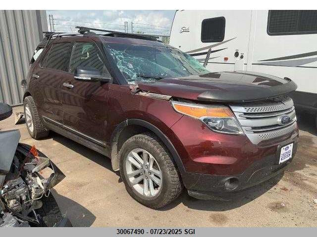 1FM5K8D83FGC18654 2015 Ford Explorer Xlt auction photo 1