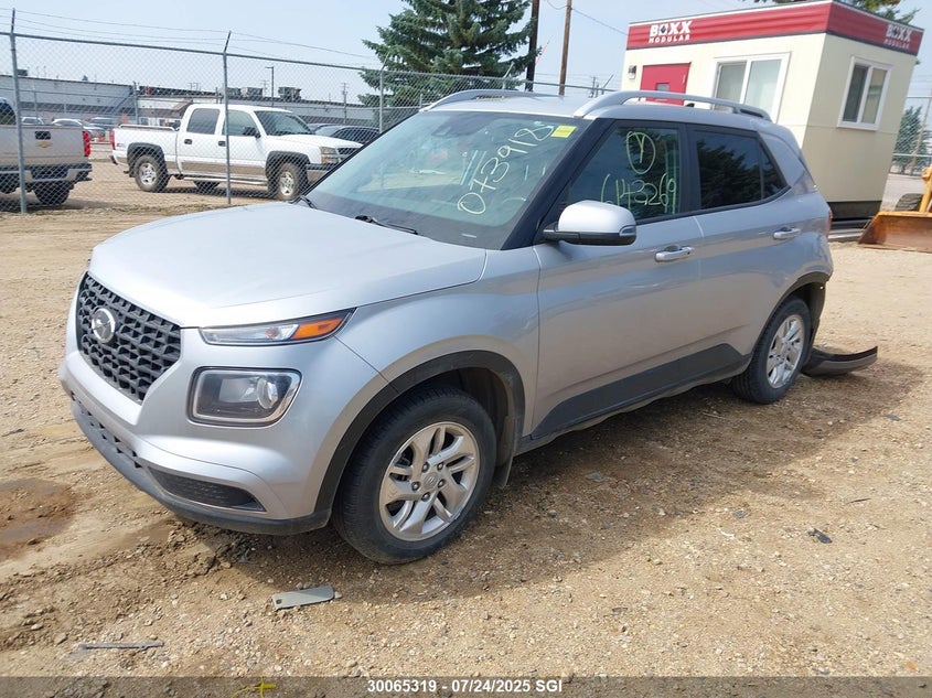 2021 Hyundai Venue Sel/Denim VIN: KMHRC8A30MU073918 Lot: 30065319