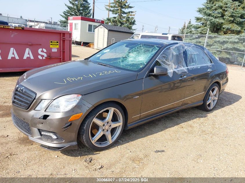 2011 Mercedes-Benz E 350 4Matic VIN: WDDHF8HBXBA412306 Lot: 30066807