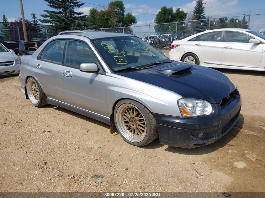 2004 Subaru Impreza Wrx VIN: JF1GD29644G502437 Lot: 30067228