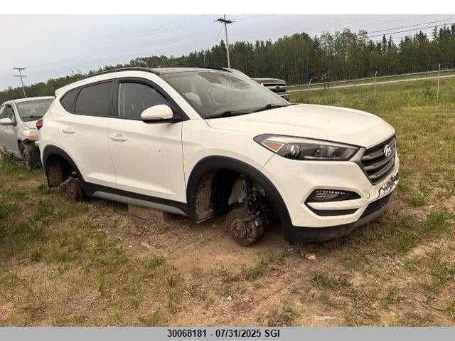 2018 Hyundai Tucson Limited/Sport And Eco/Se VIN: KM8J3CA42JU829785 Lot: 30068181