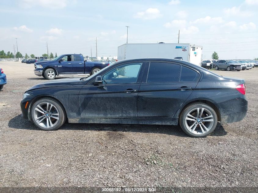 2017 BMW 320 Xi VIN: WBA8A3C50HK691245 Lot: 30068192