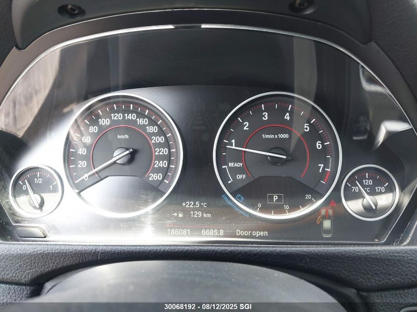 2017 BMW 320 Xi VIN: WBA8A3C50HK691245 Lot: 30068192