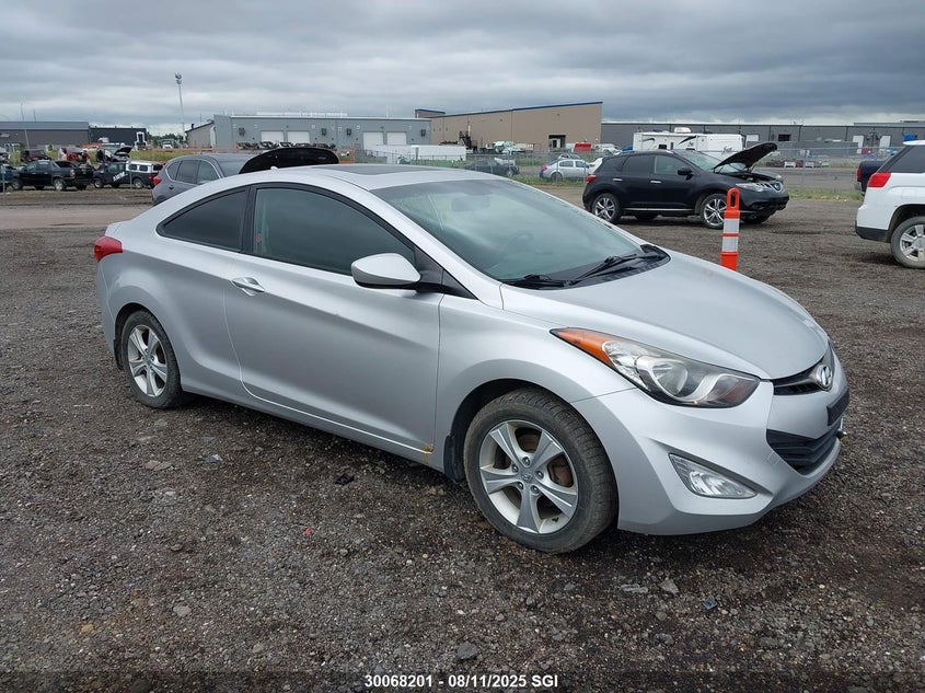 KMHDH6AE0DU001814 2013 Hyundai Elantra Coupe Gs/Se auction photo 1