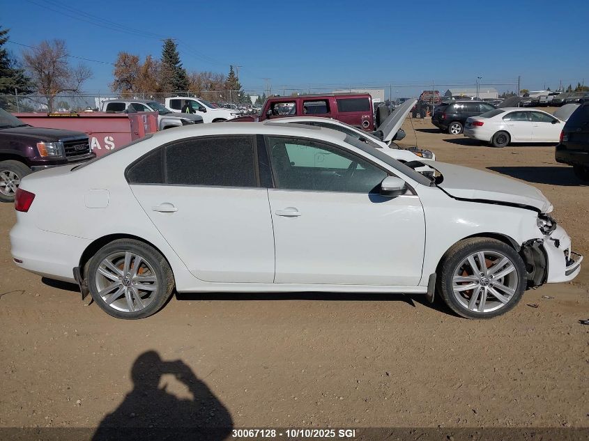 2015 Volkswagen Jetta Sel VIN: 3VWL07AJ8FM278564 Lot: 30067128