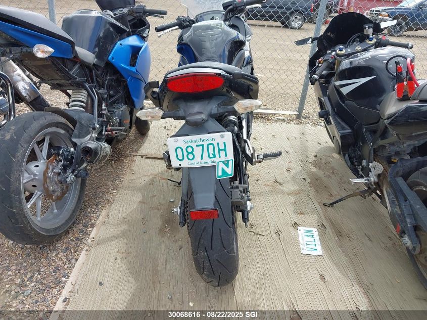 2011 Kawasaki Ex400 Cb VIN: JKAEXKC14BDA03672 Lot: 30068616