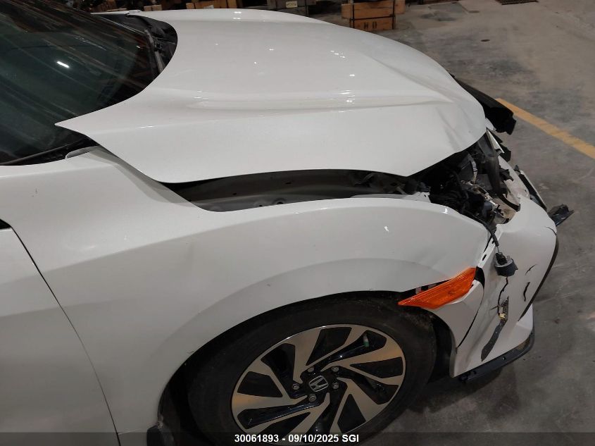 2019 Honda Civic Lx VIN: SHHFK7H30KU300510 Lot: 30061893