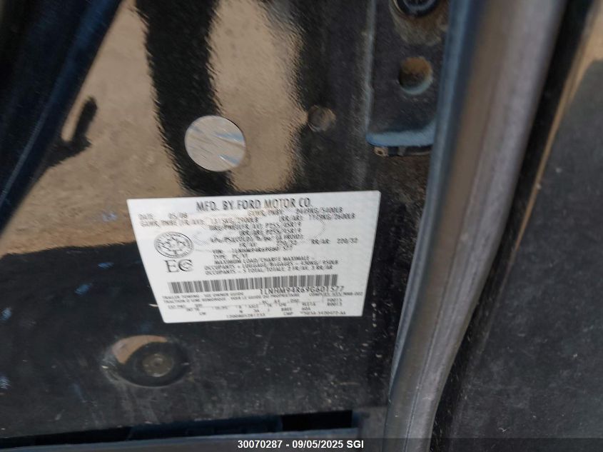 2009 Lincoln Mks VIN: 1LNHM94R69G601577 Lot: 30070287