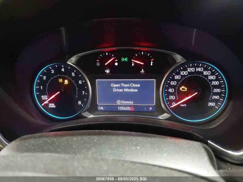 2019 Chevrolet Equinox Lt VIN: 2GNAXVEX5K6215815 Lot: 30067959