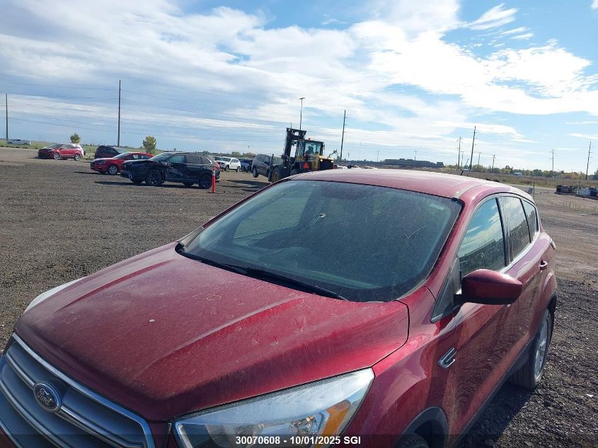 2017 Ford Escape Se VIN: 1FMCU9G95HUD89521 Lot: 30070608