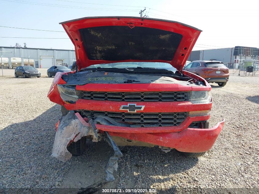 2018 Chevrolet Silverado 1500 Custom VIN: 1GCVKPEC5JZ100524 Lot: 30070873