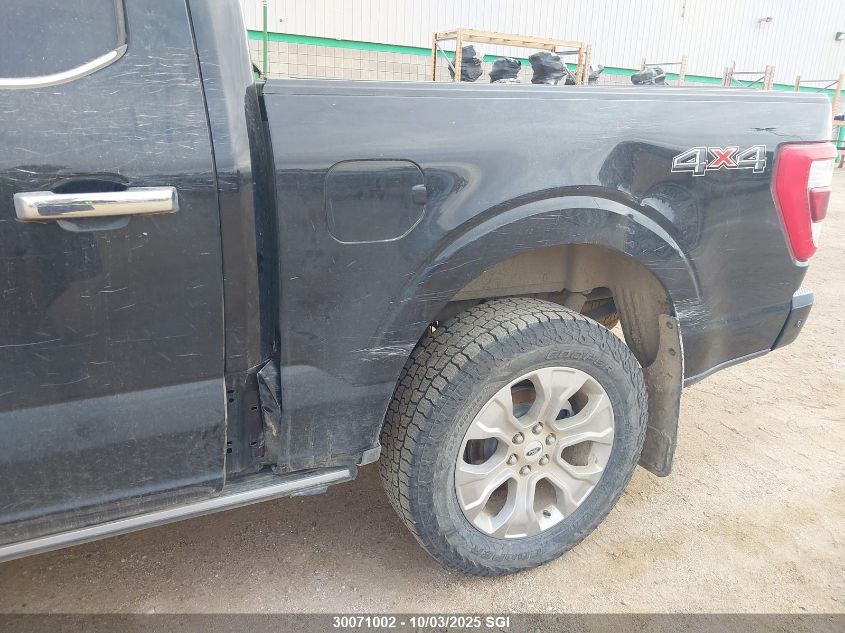 2021 Ford F150 Supercrew VIN: 1FTFW1E80MFC55571 Lot: 30071002