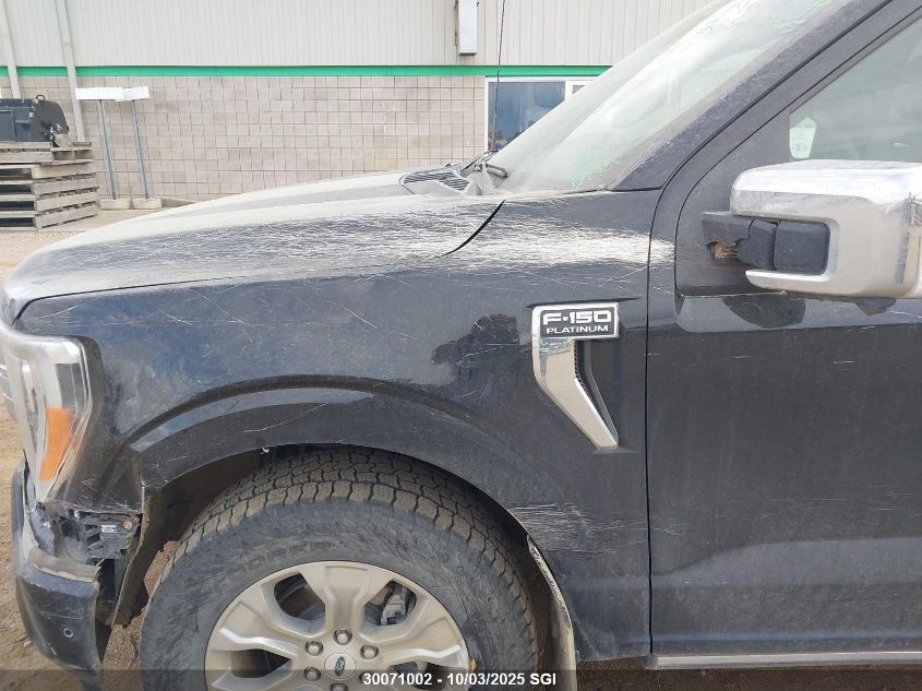 2021 Ford F150 Supercrew VIN: 1FTFW1E80MFC55571 Lot: 30071002