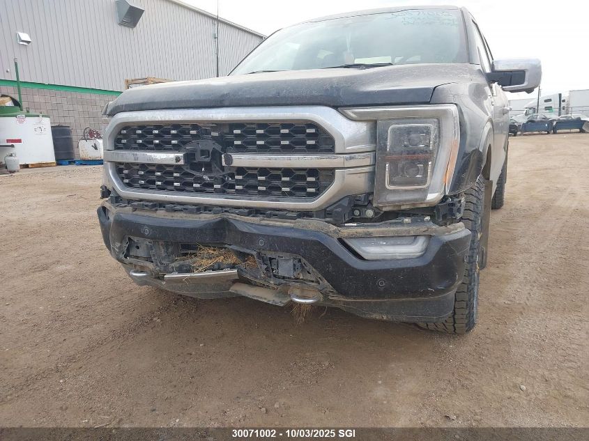 2021 Ford F150 Supercrew VIN: 1FTFW1E80MFC55571 Lot: 30071002