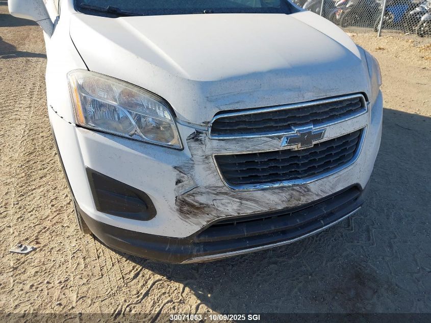 2015 Chevrolet Trax 1Lt VIN: 3GNCJRSB6FL198986 Lot: 30071063