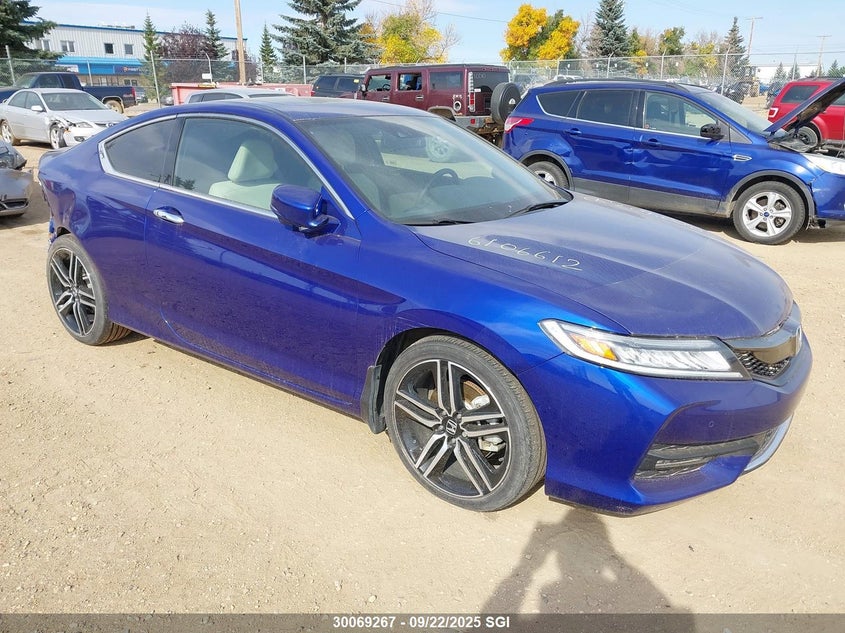 1HGCT2B95GA800407 2016 Honda Accord Touring auction photo 1